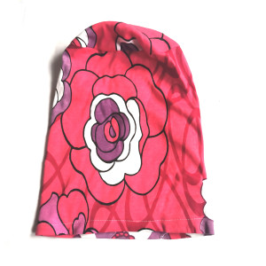 Czapka dzianinowa  we wzory