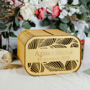 Skrzynka  na koprety ślubne