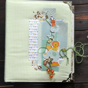 Album dla dziecka ręcznie robiony