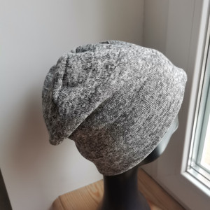 Czapka szara unisex uniwersalna