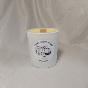 Świeca sojowa milkshake bananowo-kokosowy 190ml