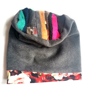 Czapka szara smerfetka uniwersalna