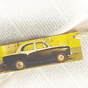 vintage zakładka do książki, samochód zakładka, zakładka dla chłopaka, zakładka z autem