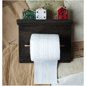 Uchwyt na papier z domkami