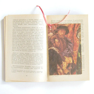 vintage zakładka do książki, ładna zakładka do książki, retro zakładka do książki, zakładka do książki ze sztuką, zakłdka do książki z historią, malarstwo zakładka, matejko zakładka