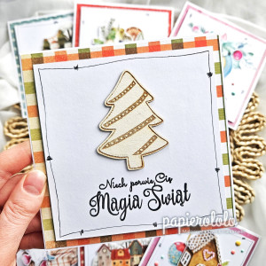 Kartka bożonarodzeniowa do koperty 6