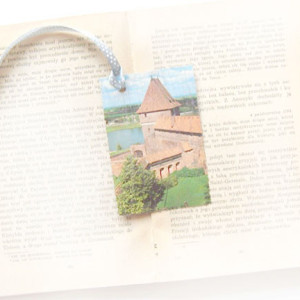 mała zakladka do książki, zamek zakladk, historia zakaldka, vintage zakladka do książek