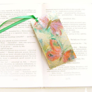 shabby chic zakładka do książki,  motylki zakładka, vintage zakładka, zakładka z motylkami, zakładka dla dziewczyny, zakładka dla kobiety