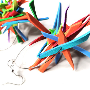 Kolczyki kola szaleństwo disco