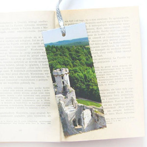 zakładka z zamkiem, historia zakładka do książki, zamek zakładka do książek, zakładka dla chłopaka, zakladka z pejzażem