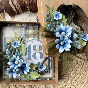 183,Kartka na 18 urodziny w pudełku