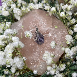 naszyjnik AMETYST - kamień WIEDZY, spokoju i rozwoju duchowego