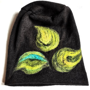 Czapka wełniana czarna