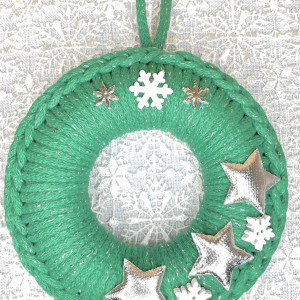 Zielony wianek Bożonarodzeniowy 2