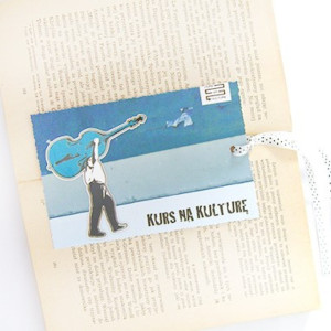 fajna zakładka do książki, zakładka dla dziewczyny, zakładka dla chłopaka, nowoczesna zakładka, kultura zakładka do książek, sztuka zakładka do książki, muzyka zakładka