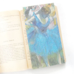 baletnice zakładka do książki, ładna zakladka do książki, zakładka z kobietą, zakładka dla dziewczyny, fajna zakładka, duża zakładka, impresjonizm zakładka, baletnica zakładka