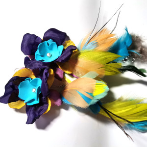 Kolczyki lekkie  pióra