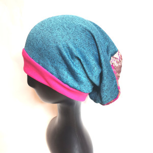 Czapka codzienna góra jedwab