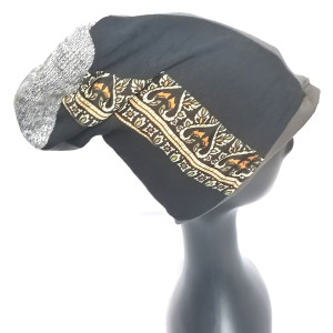 Czapka patchworkowa codzienna