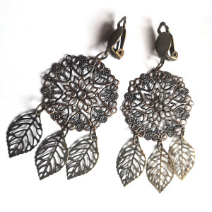 Klipsy lekkie liscie