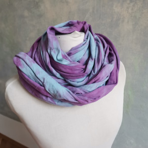 Komin farbowany bawełna