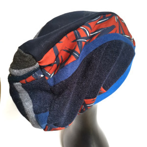 Czapka patchworkowa codzienna