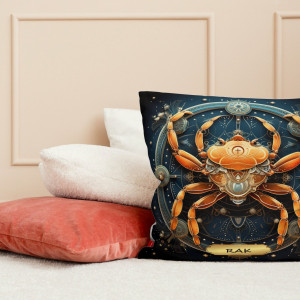 Poduszka znak zodiaku horoskop poduszka prezent znaki zodiaku rak