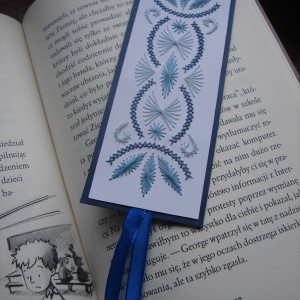 zakładka wyszywana