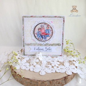 Kartka dla Babci prezent Dzień Babci 6 GOTOWA