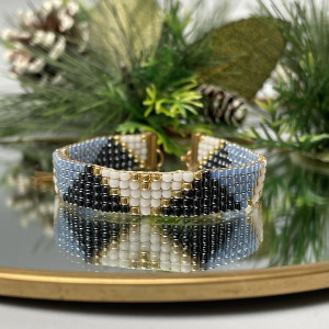 Bransoletka z koralików toho -bluesky