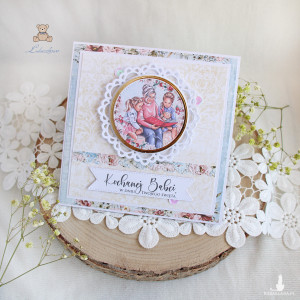 Kartka dla Babci prezent Dzień Babci 7 GOTOWA