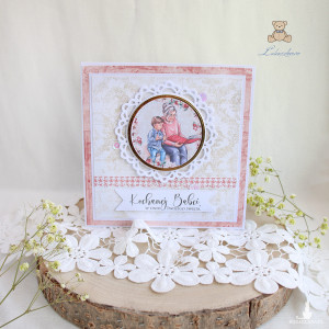 Kartka dla Babci prezent Dzień Babci 8 GOTOWA