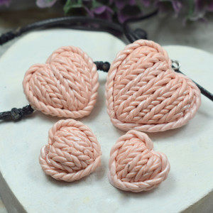 Komplet biżuterii SERCA w odcieniach beżu