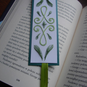 zakładka wyszywana
