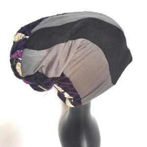 Czapka patchwork smerfetka