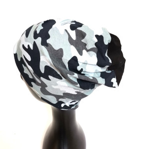 Czapka  na podszewce sportowa moro