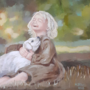 Obraz ręcznie malowany