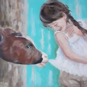 Obraz ręcznie malowany