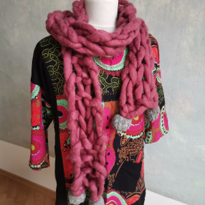 Tunika kolorowa oversize