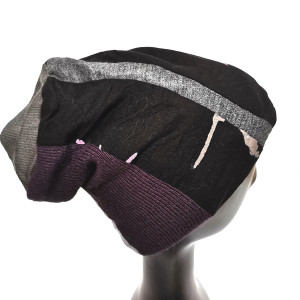 Czapka patchworkowa  damska