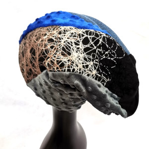 Czapka patchworkowa  damska