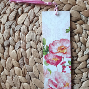 Zakładka do książki Różowe pąki