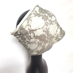 Opaska  szeroka koronkowa p1