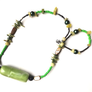 Naszyjnik koralikowy boho