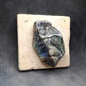 obraz Stone Soul SYRENKA z cyklu miniatur Dusze Kamieni