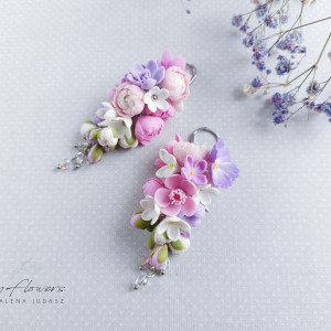Kolczyki z kwiatami