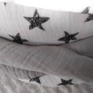 Muślinowy komin- dwustronny