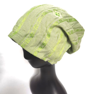 Czapka zielona  smerfetka