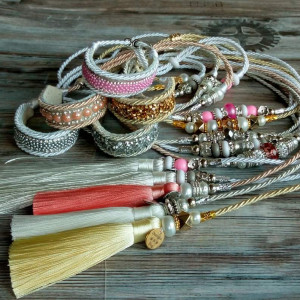 Smycz ringowa,  ringówka, wodzik, show leash