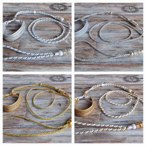 Smycz ringowa,  ringówka, wodzik, show leash